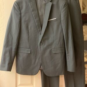 SHEIN Charcoal Gray Men's Suit
